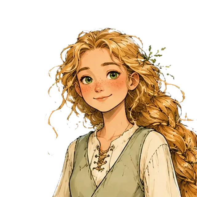 Anna, one of the six Guardians of Intreea